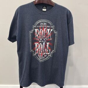 Rock & Roll Hall of Fame 2016 Inductees Graphic T-Shirt.  Sz XL